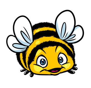 蜜蜂昆虫人物卡通