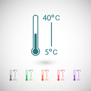温度计图标说明