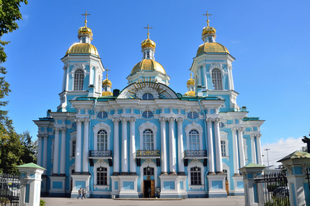 俄罗斯海军大教堂的圣尼古拉斯 海军大教堂的圣尼古拉斯的表演和打捞 在圣彼得斯堡