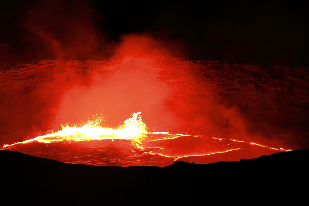 埃塞俄比亚达罗尔火山地质奇特 色彩斑斓宛如外星球
