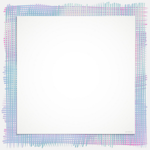 背景线纺织框架执行几种颜色浅蓝色 深粉红和灰色，组合的方式创建一个特别样式的信件 卡片 横额和海报。矢量图