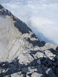 阿尔卑斯山 距离 风景 首脑会议 旅行 运动 登山 徒步旅行