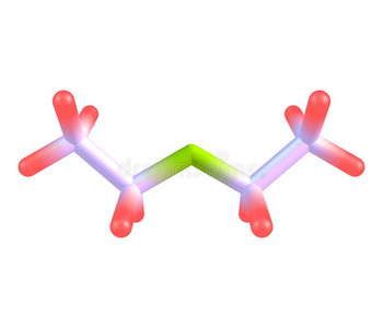 二分子在白色上分离