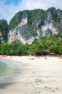 泰国krabi railay海滩