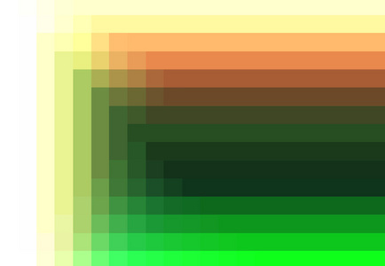 绿色红色黄色二次图案在颜色几何