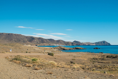 在 Cabo de Gata 景观