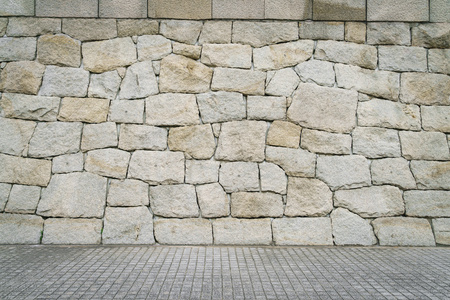 美丽的石头墙