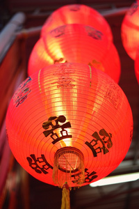 中国的灯笼装饰漂亮的中文图片