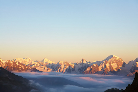 阿尔卑斯山风景