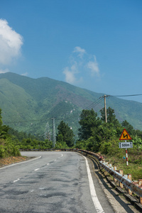 高速公路山景