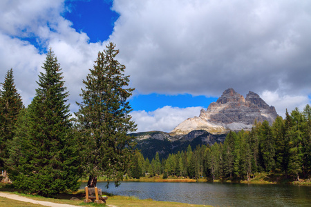 多洛米蒂 Lago Di Antorno 湖