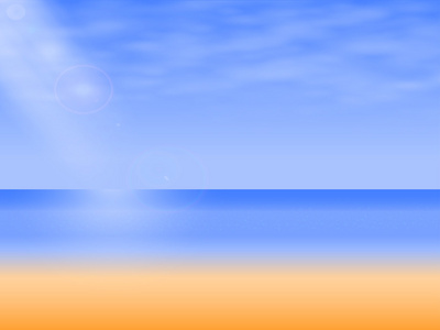 矢量图背景空海海滩