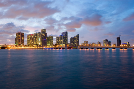 暮光之城的迈阿密天际线图片