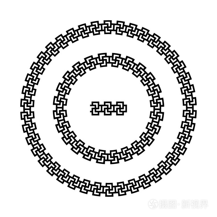卍圆模式