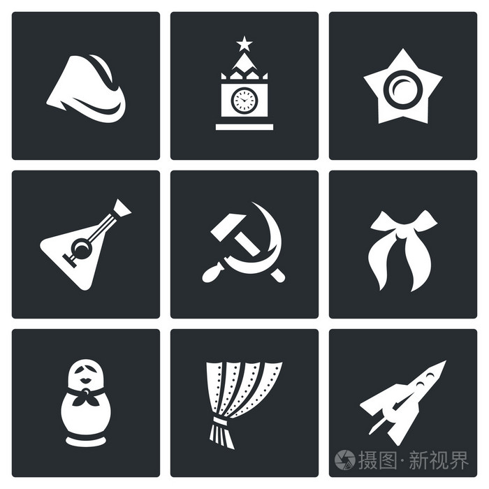 莫斯科,oktyabrenok 莱卡 锤子和镰刀,先锋领带,娃,铁幕,火箭插画