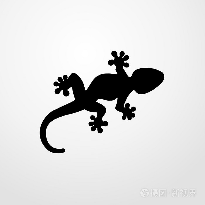 蜥蜴的图标.蜥蜴的标志