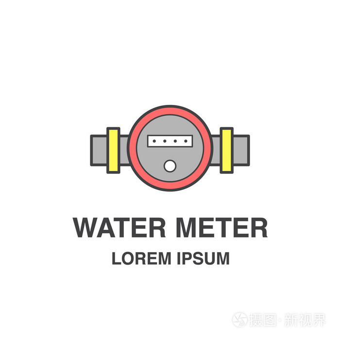 水表图标