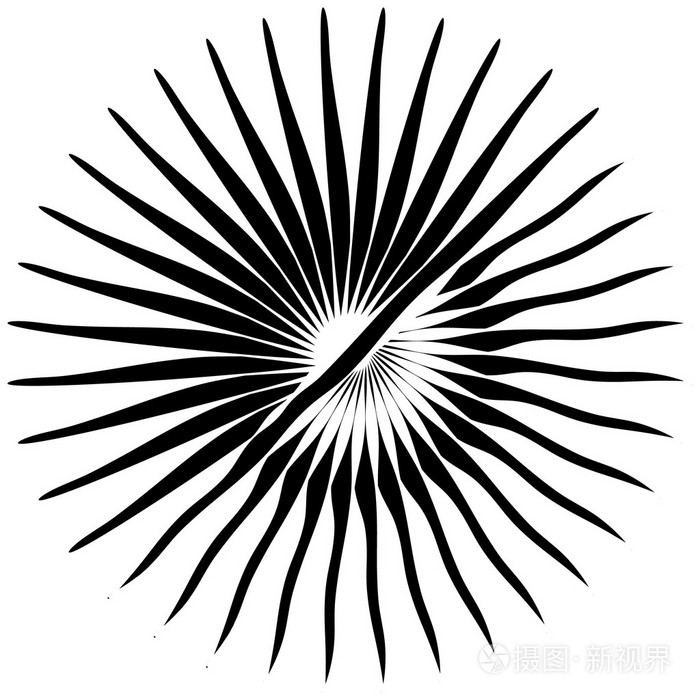 径向, 辐射线插画-正版商用图片1oqr1i-摄图新视界
