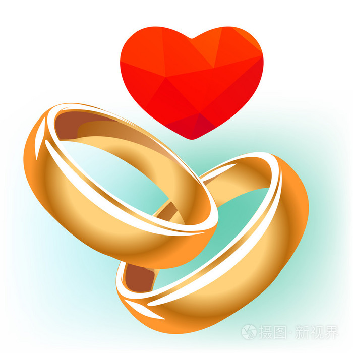 两个结婚戒指