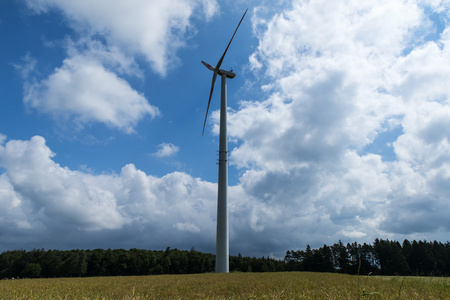 风力发电机产生的能量图片