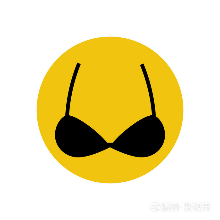 胸罩矢量图