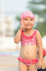 孩子们 小孩 夏天 泳衣 比基尼 可爱的 女孩 乐趣 闲暇