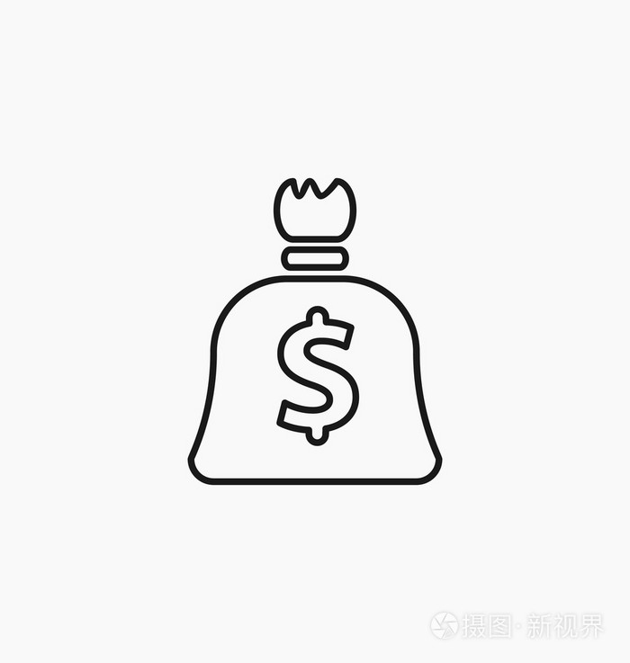 美元符号美元货币图标