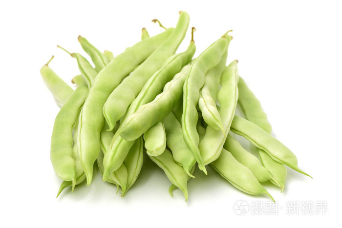 白绿色奶花芸豆
