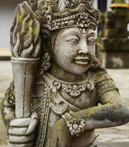 面对 印度教 雕像 砂岩 手工艺品 食欲不振 艺术 形象