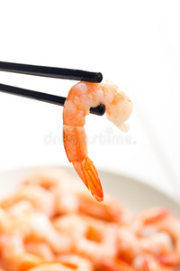 磷虾 开胃菜 美食家 晚餐 烹饪 美味的 熟食店 准备 饮食