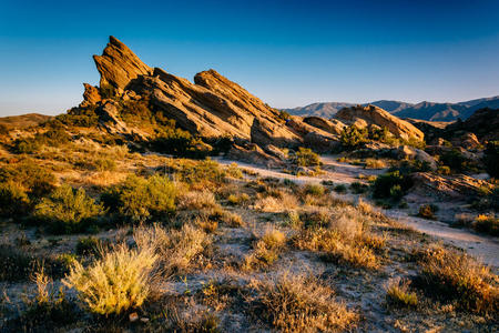 日落 自然 颜色 傍晚 岩石 在里面 加利福尼亚 美丽的