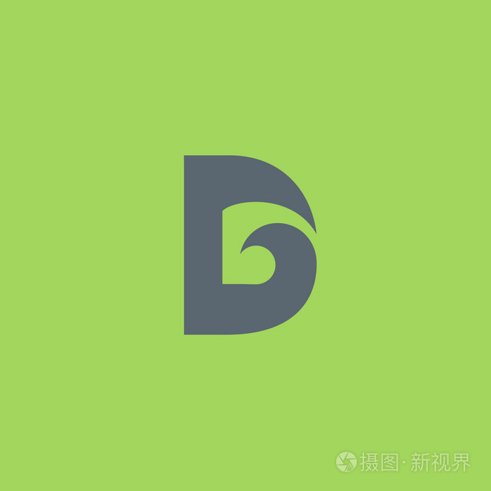d 字母标志图标