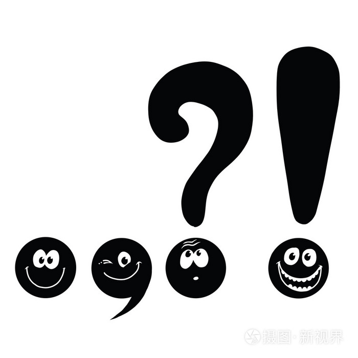 组的滑稽表情标点符号