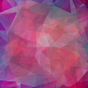 抽象彩色三角形多边形背景