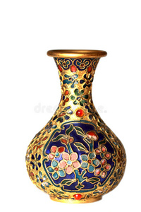 彩色花瓶
