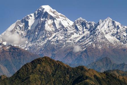 亚洲 自然 国家 边缘 地平线 独来独往 尼泊尔语 小山