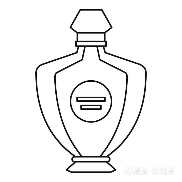 香水图标,大纲样式插画-正版商用图片1r5hw0-摄图新视界