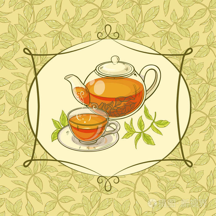 茶叶矢量图