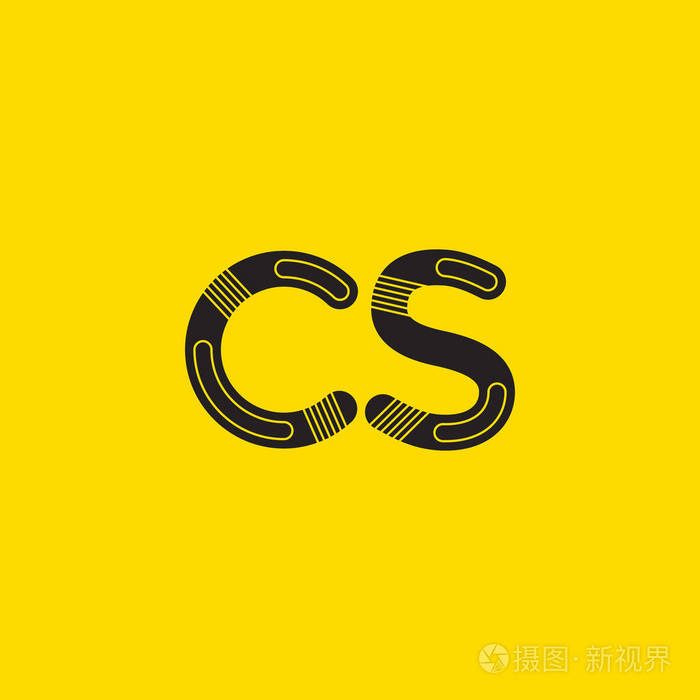 连接字母cs标志