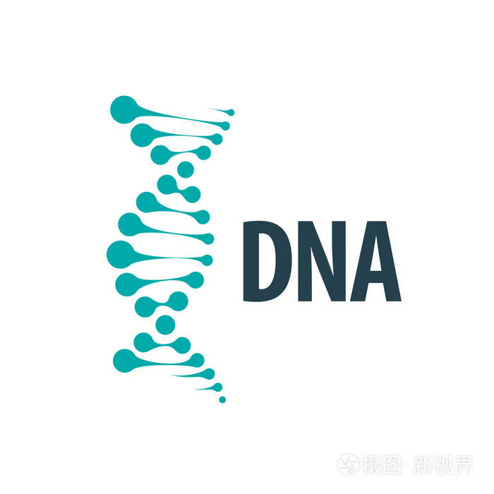 矢量标志dna