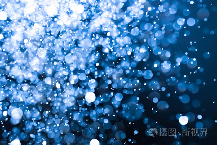 圣诞节背景纹理抽象光闪闪发光的星星在波克闪光老式灯光背景