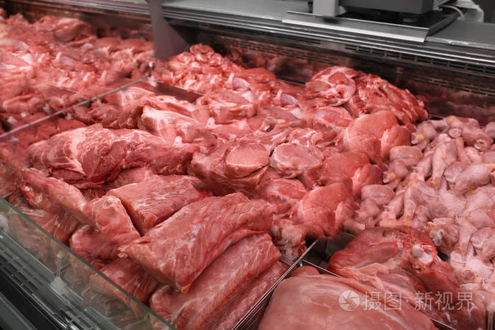 肉店鲜肉冷藏陈列柜