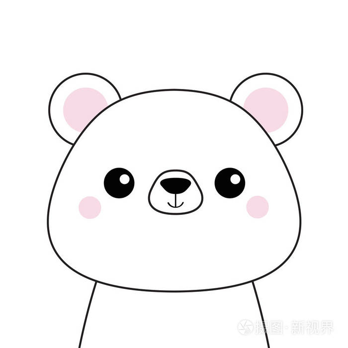 有趣的婴儿有眼睛,鼻子,耳朵,粉红色的脸颊 爱情贺卡泼骀