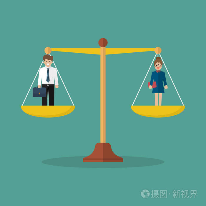 社会公正概念插画-正版商用图片1sgtq6-摄图新视界