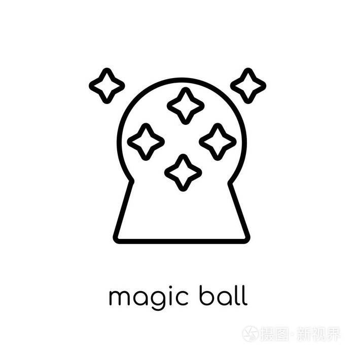 魔术球图标.
