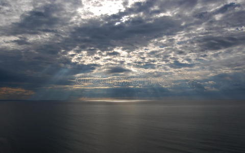 美女 夏天 环境 海的 天空 自然 海景 射线 腾空 气候