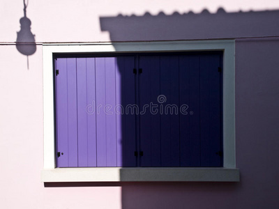 阴影 颜色 阳台 威尼斯 粉红色 紫色 傍晚