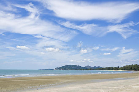 夏天 辣椒 天堂 场景 热的 海洋 放松 海滩 和平 地平线