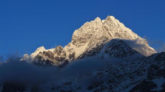 垂臂 傍晚 公园 尼泊尔 攀登 风景 南希 自然 国家的