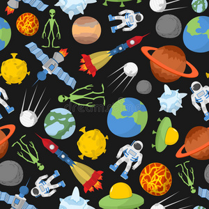 地球 纸张 土星 艺术 涂鸦 天文学 宇航员 流星 飞行